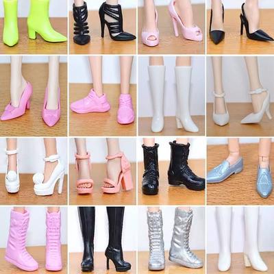 Original High Heels Shoes 30cm Super Model Boots High Quality 1/6 Doll Shoes  Doll Accessories