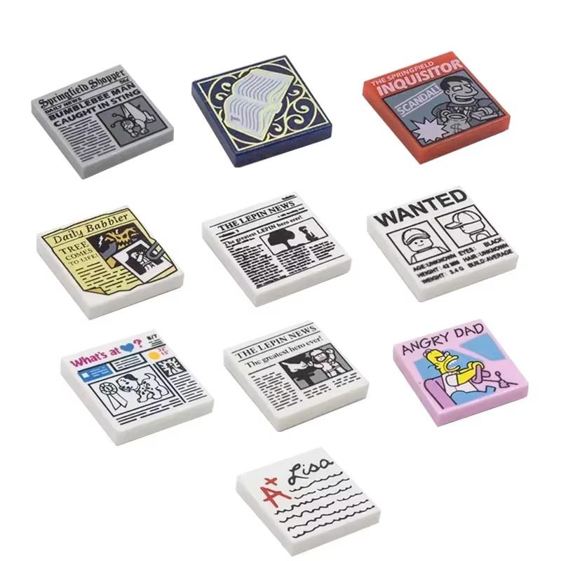 Scene Model Printing Accessories Building Blocks Dashboard Screen Keyboard Mouse Control Buttons Mini Compatible Brick Toy N08