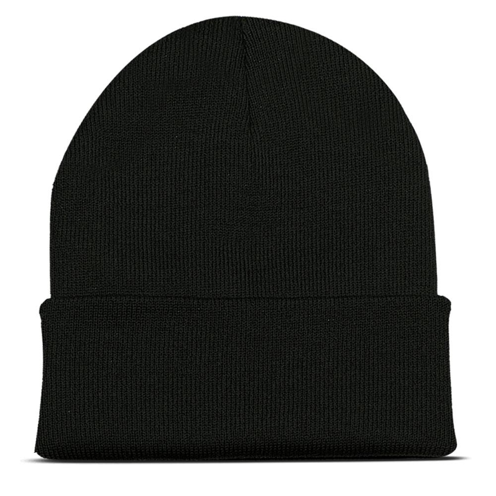 Personalized Custom Beanies Hats with Embroidery Text Logo for Men Women Warm Winter Knitted Cuff Beanie Cap Dropshipping