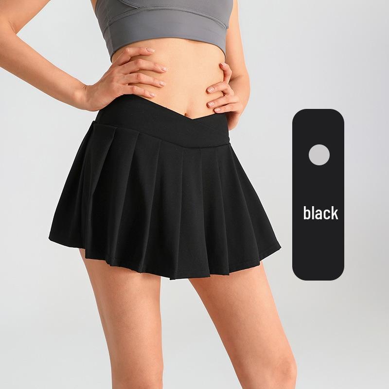 2026 Summer Pleated Yoga Fitness Quick-Dry Anti-Exposure Tennis Skirt