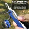 WORKPRO Multi-function Pliers, Outdoor Multi-Tool, Multi-Pliers, 18-in-1, Folding Pliers, Wire Cutter, Saw, File, Screwdriver, Can Opener, Locking