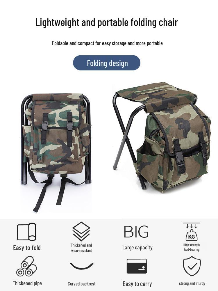 Yangguang Portable Folding Backpack Chair for Outdoor Activities
