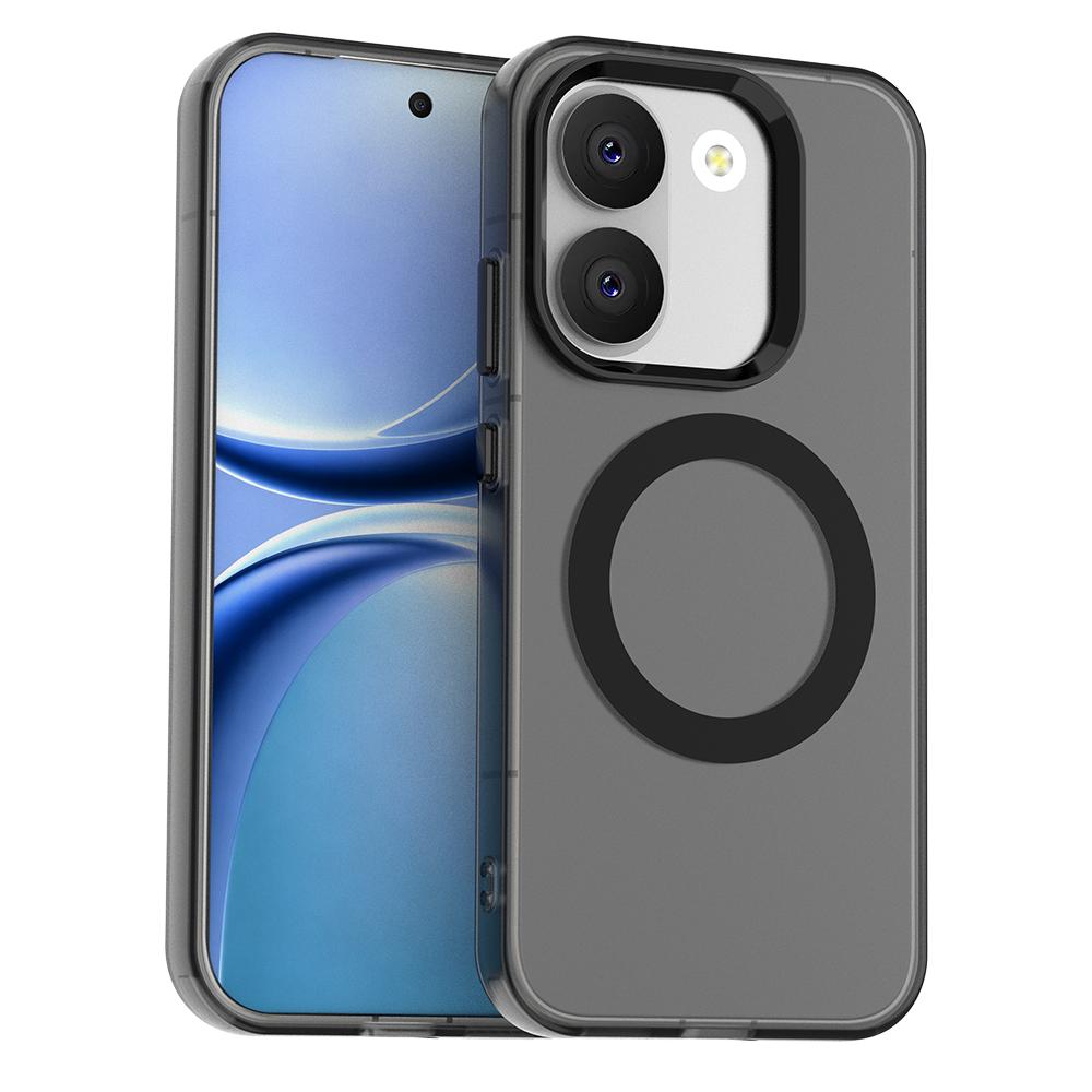 For Magsafe Frosted Clear Phone Case for POCO X8 X7 X6 Pro Max Note 15 14 13 Pro Plus 4G 5G Slim Protective Candy Magnetic Cover
