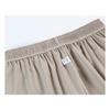 Mutterhose Sommer Cropped Hose Hohe Taille Gerades Bein Mittelalterliche und Ältere Damen Hose Locker Eisseide Hose