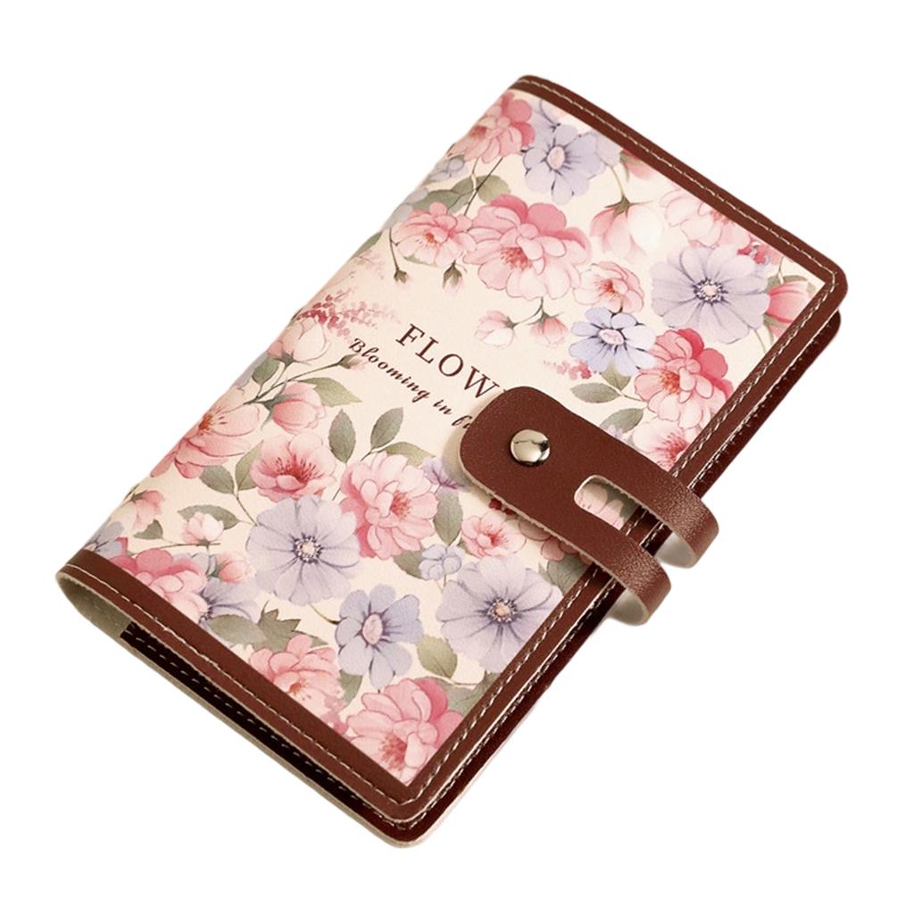 Stylish PVC Card Holder for Women With 20 Slot Large Capacity Organizers Waterproof Document Storage Pouch