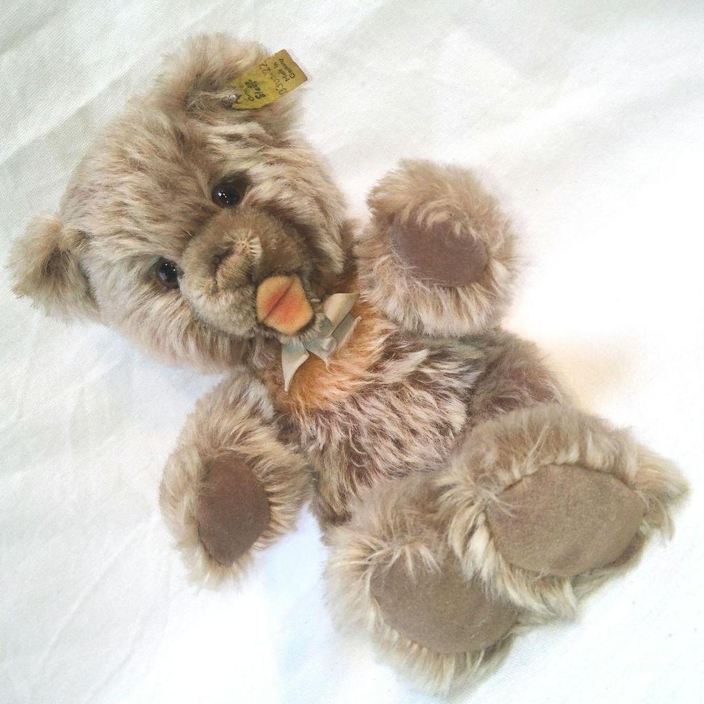 [USED] Antique Steiff teddy bear, stuffed bear, Steiff