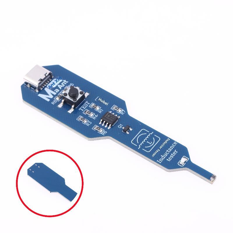 1PC Inductance Tester Motherboard Coil Tester Inductor Detector Repair Tool Electromagnetic Induction Quick Fault Check For PC
