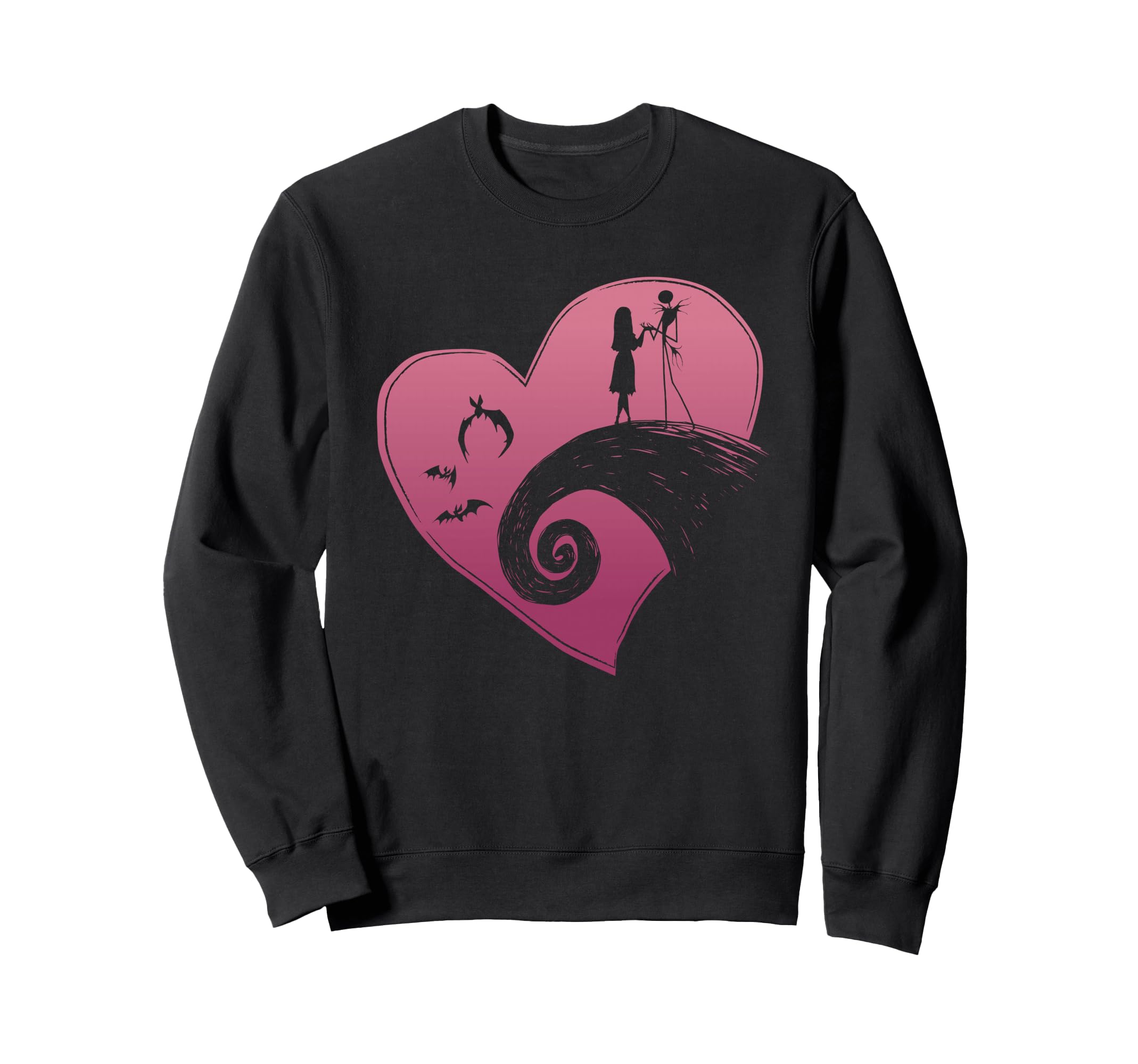 

Свитшот Disney «Кошмар перед Рождеством» Джек и Салли Сердце