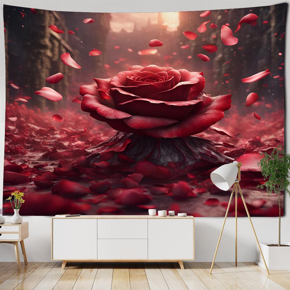 Starry Landscape Tapestry Hippie Bohemian Wall Hanging Cloth Living Room Dormitory Home Decoration Background Poster