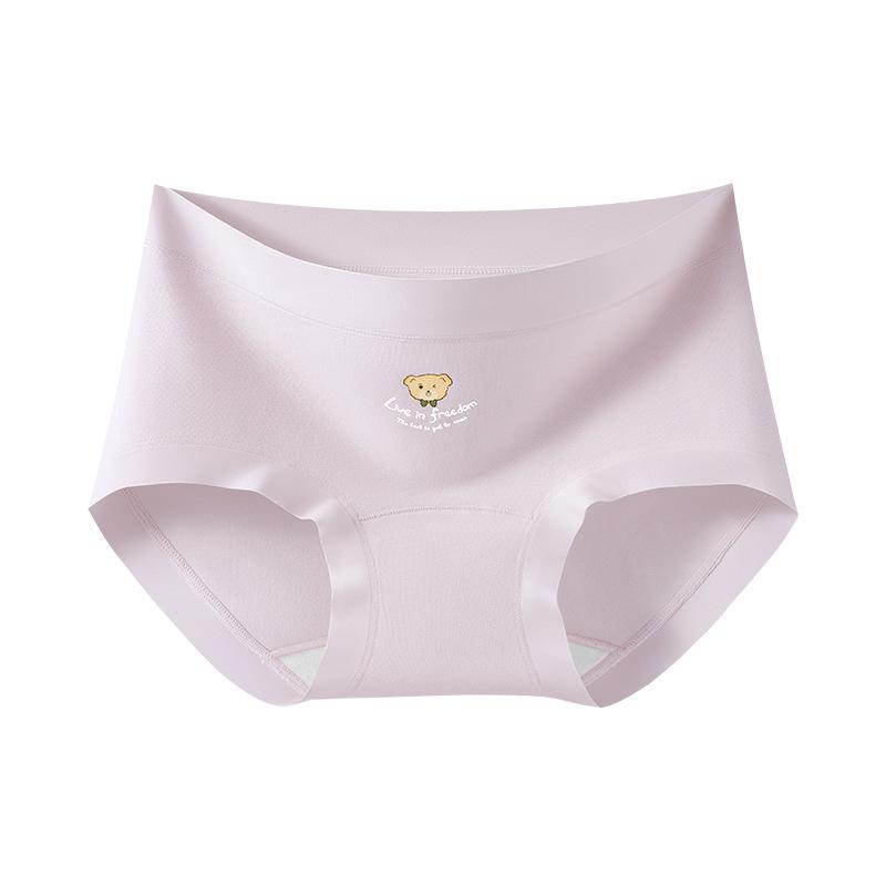 

Ladies Spring Bear Cotton Soft Antibacterial Extended Crotch Trackless Underwear XL фіолетовий