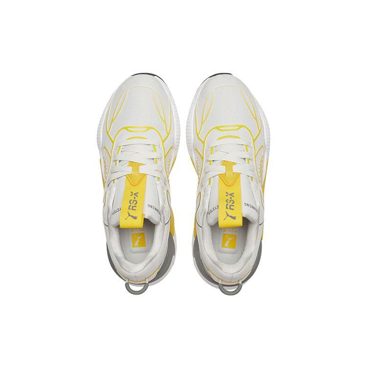 Puma Rs-X Tpu Tejido Degradado Malla Cuero Sintético Deportes Absorción de Impactos Resistente al Desgaste Zapatillas Casuales de Estilo de Vida de Caña Baja para Mujer 374114-02