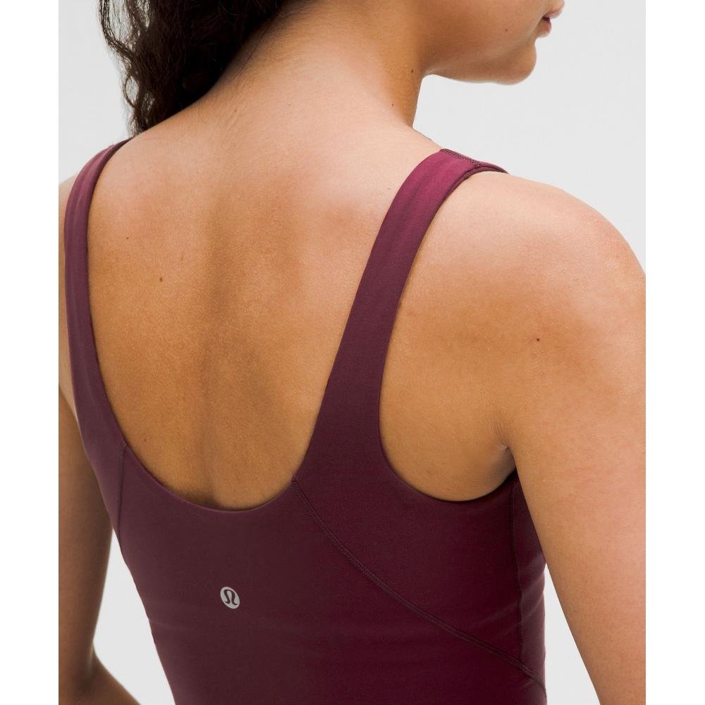 Lululemon Align  TAnk Top  Light Support  A B Cup gArnet