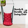 Large Soft Leather Velvet Hammock Hanging Cotton Swing Chair/Jhula For Adults For Indoor/Outdoor, Home, Balcony,,200 Kgs