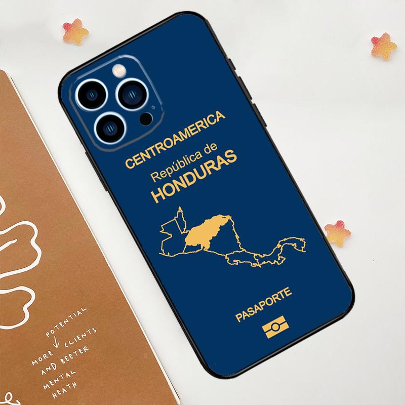 Honduras Flagge Handyhülle Für iPhone 15 16 14 13 12 11 Pro Max Mini Plus XS X XR Rückabdeckung