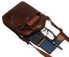 Ptn 720-Tum-0529 Brown Leather Bag