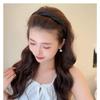 Solid Fabric Wrap Headband for Women Girls Sweet Elegant Headband Simple Hair Hoop Head Band Hair Ornament Fashion Accessories