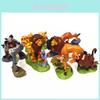 Authentic Pvc Lion King Figurine Set Featuring Simba Scar Mufasa Nala And Timon