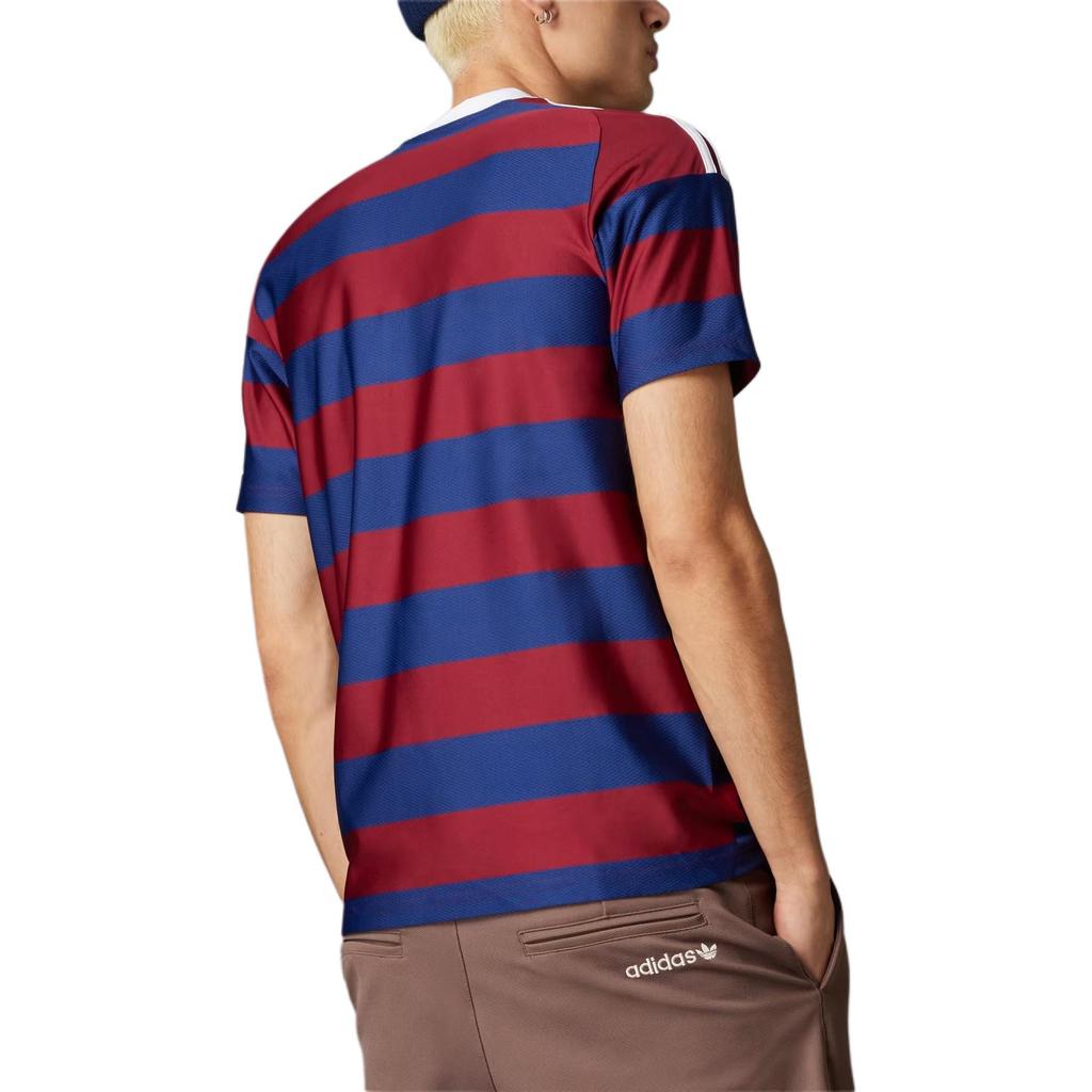adidas Newcastle United FC SS24 Away Jersey Fashion Logo Breathable Pullover Short Sleeve Retro Football Shirt Men Jersey Red IW0382