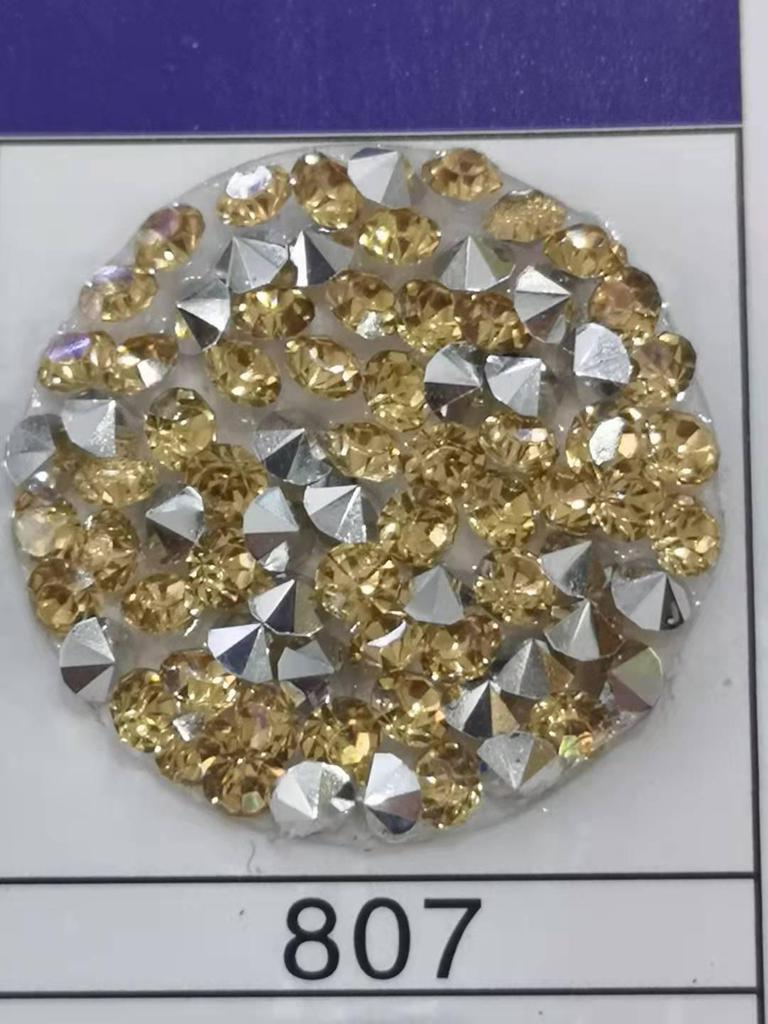 3mm Resin Drill Tip with Silver Plated Acrylic Diamond for DIY Wedding, Mobile Phone, and Clothing Accessories