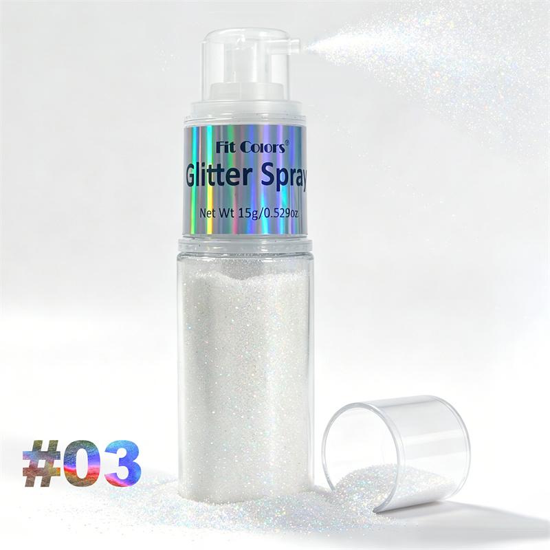 Glitzer Spray Schimmer Highlighter Glow Gesicht Körper Highlight Wasserdicht Langanhaltend Festival Make-up Kosmetik