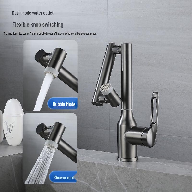 TLXT Robotic Arm Foldable Kitchen Faucet