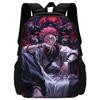 Anime J-JujutsuS K-KaisenS Child School Backpack with Lunch Bags ,Pencil Bags ,School Bags for Boys Girls Best Gift
