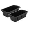 2pcs Extra Large Easy Demould Silicone Ice Cooler Reusable Big Ice Cube Tray for Bath Chiller