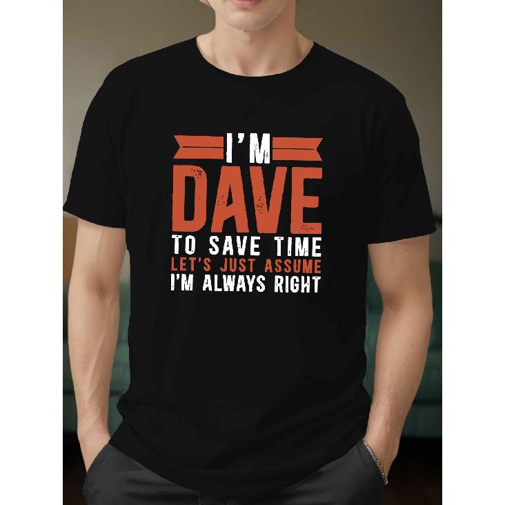 I M DAVE Crinkle Plus Size Men S T-Shirt, PLUS SIZE S чёрный