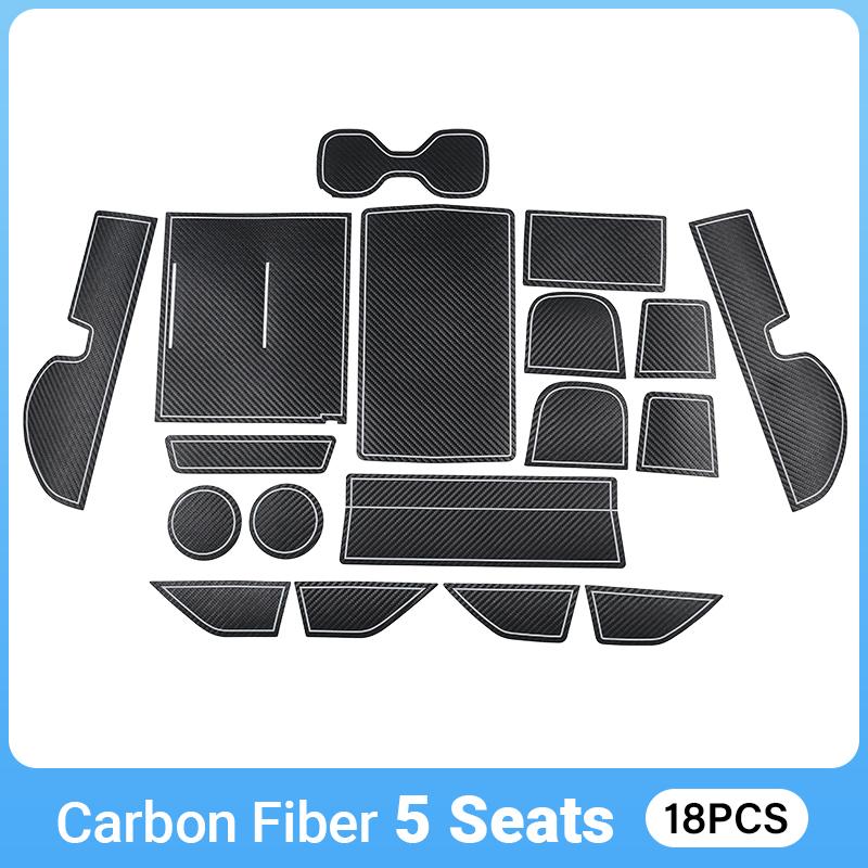Car Accessories For Honda CR-V CRV 6th Gen 2023 2024 2025 Hybrid Leather Gate Slot Pad Cup Cushion Sticker Non-Slip Rug Mats