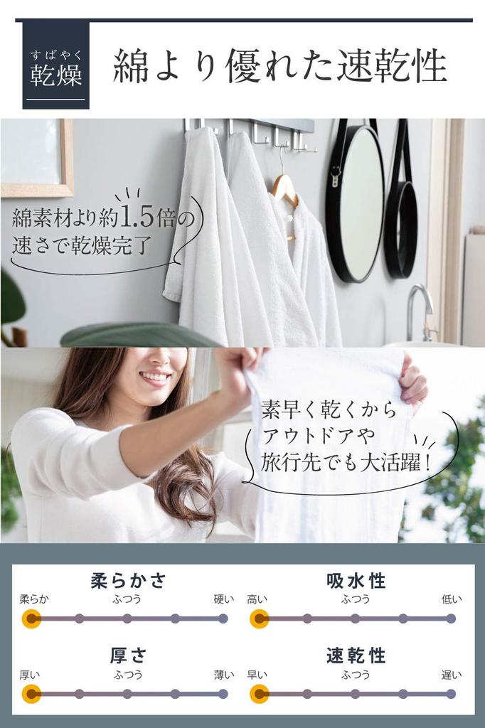 Prosop de Față Gros Uscare Rapidă Absorbant de Apă Set Prosop Microfibră Fildeș 5 [Pufos/Pufos]