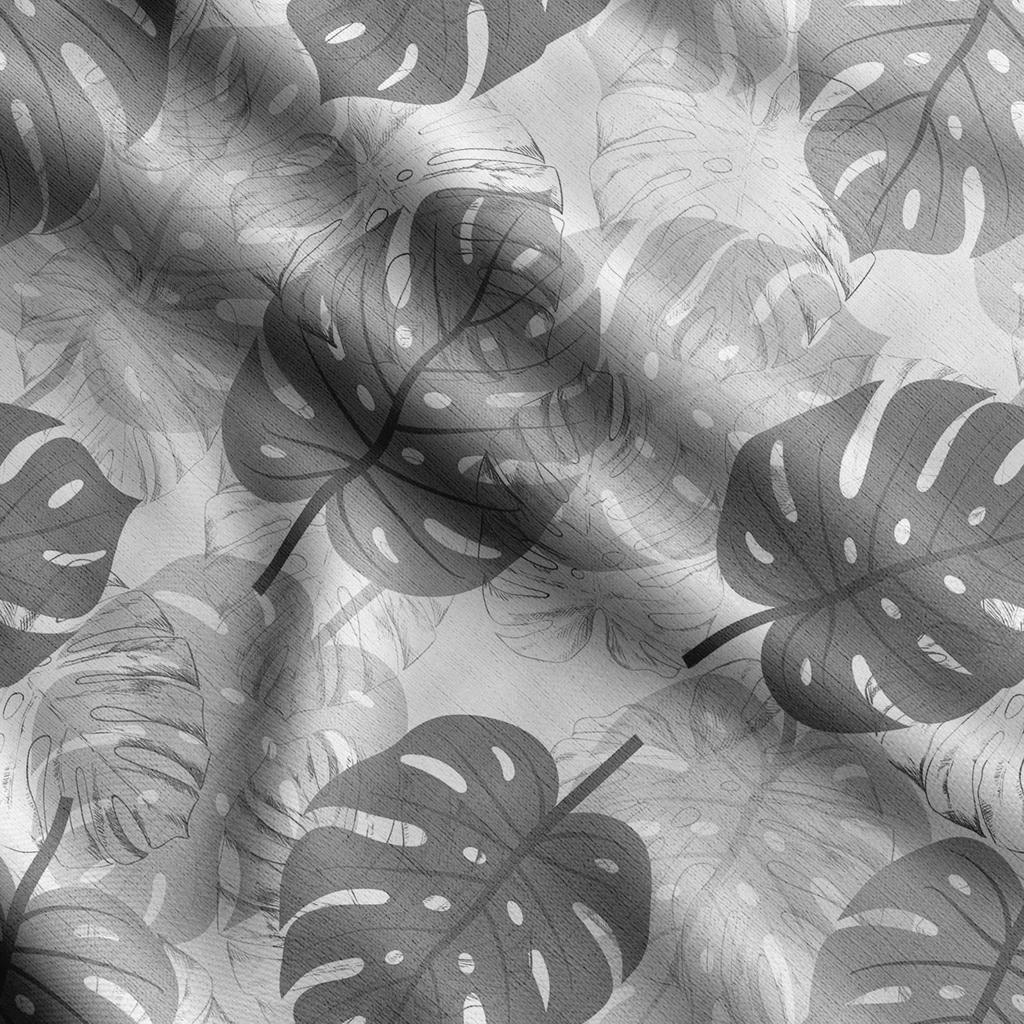 Soimoi Imprimare cu frunze, bumbac Cambric, țesătură de matlasare vândută pe oarde 42 inch lățime, țesătură de bumbac de greutate medie,