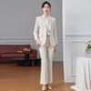 Women's Casual Professional Suit with Flare Pants