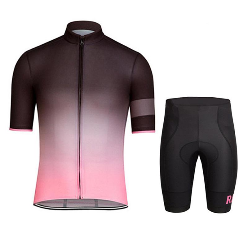 Short Sleeve Shirt Bicycle Clothing Men Black MTB Maillot Ciclismo Bike Racing Bib Shorts Set Summer Breathable Cycling Suit Set 2026