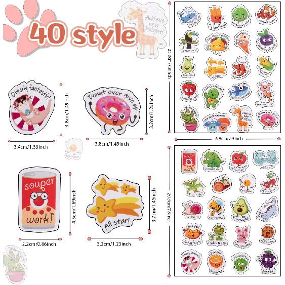 800pcsTeacher Classroom Motivational Stickers for Kids Students