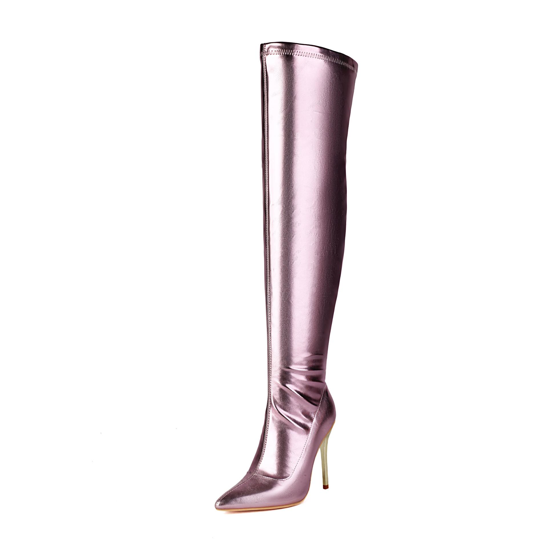 Wind Knee Large Size High Heels