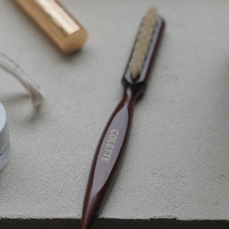 Natural hair brush set of 2