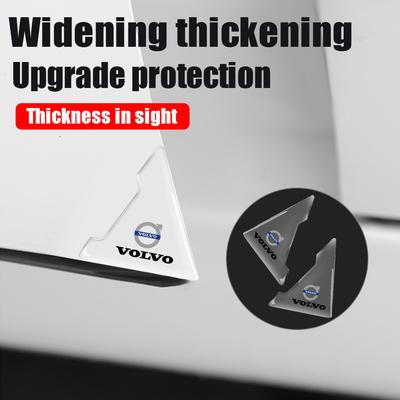 2/4 Piezas Cubierta de Esquina de Puerta de Coche Pegatina Transparente Anticolisión Para XC90 V90 V60 XC60 V40 S80 S60 S90 C40 XC40 V70 XC70