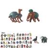 Tungtung Sahur Wooden Stick Figures Collectors Toy Set With Pvc Material For Kid And Collectors