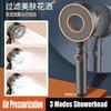 13 Inches Super Big Panel Ceiling Mounted Supercharge Shower Head Set 3 Modes High Pressure Large Flow Rainfall Bathroom Shower