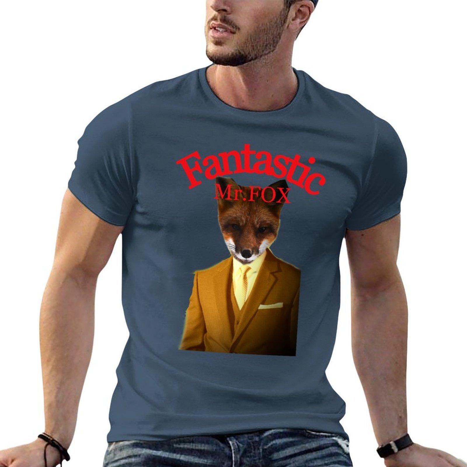 Fantastic Mr Fox Classic Tshirt Simple Graphic Design Tshirt S