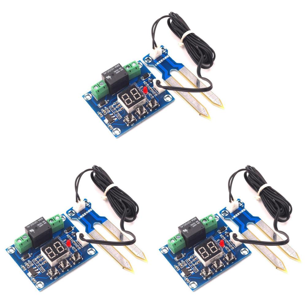 

- 12V Digital Soil Humidity Sensor Controller Automatic Watering Module Probe