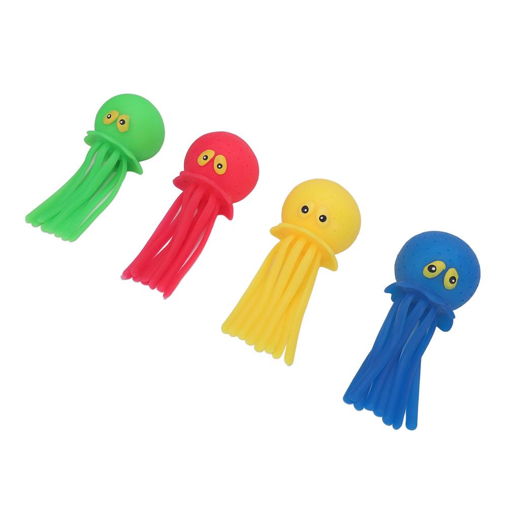 Octopus Ball Toy Luminous Stress Relief Cute Sensory Kids Bath Toy for Boys Girls for Beach Pool