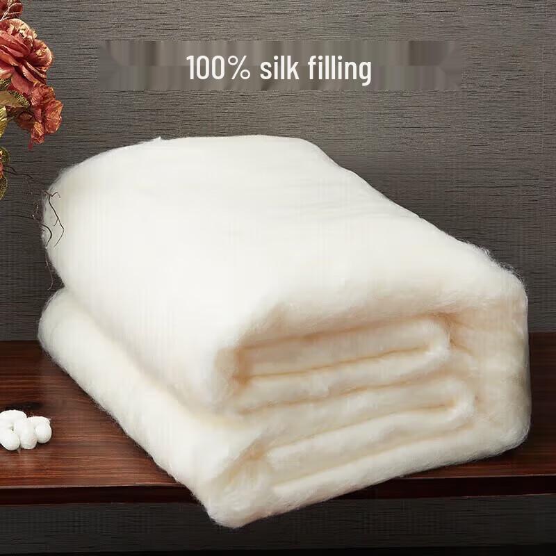 

Mengjie Four Seasons Pure Cotton Jacquard Silk Blend Two-in-One Quilt