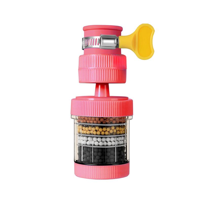 Water-Saving Splash-Proof Faucet Filter for Kitchen and Vegetable Washing