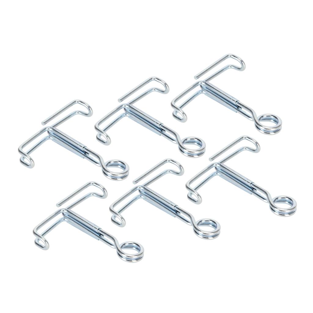50Pcs Flat Jaw Pinchcocks Stainless Steel Strong Clamping Rustproof Latex Tube Clamps for Chemical S