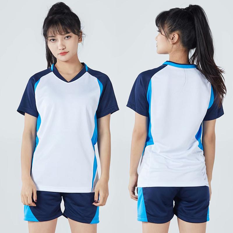 

Мужской и женский быстросохнущий комплект волейбольной формы – с коротким рукавом, дышащий и стильный командный комплект L