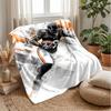 Football Pixel Pattern Theme Blanket Lightweight Warm Flannel Blanket Decorative Throw Blanket for Home Decoration