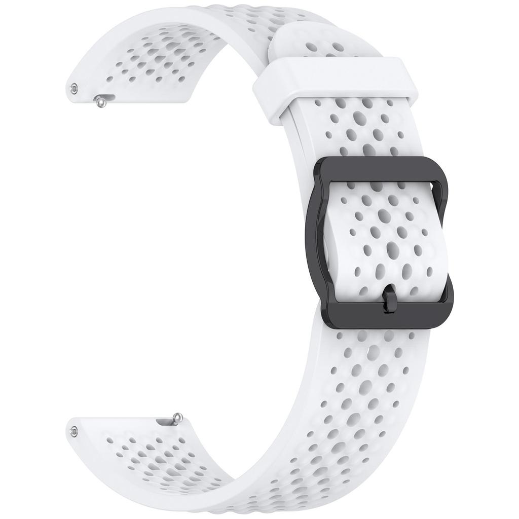 20mm 22mm Silicone Strap For Amazfit Active 2/GTS 4/3/2 Sports Breathable Bracelet Wristband Amazfit Bip 6/5 GTR 4/3 Accessories