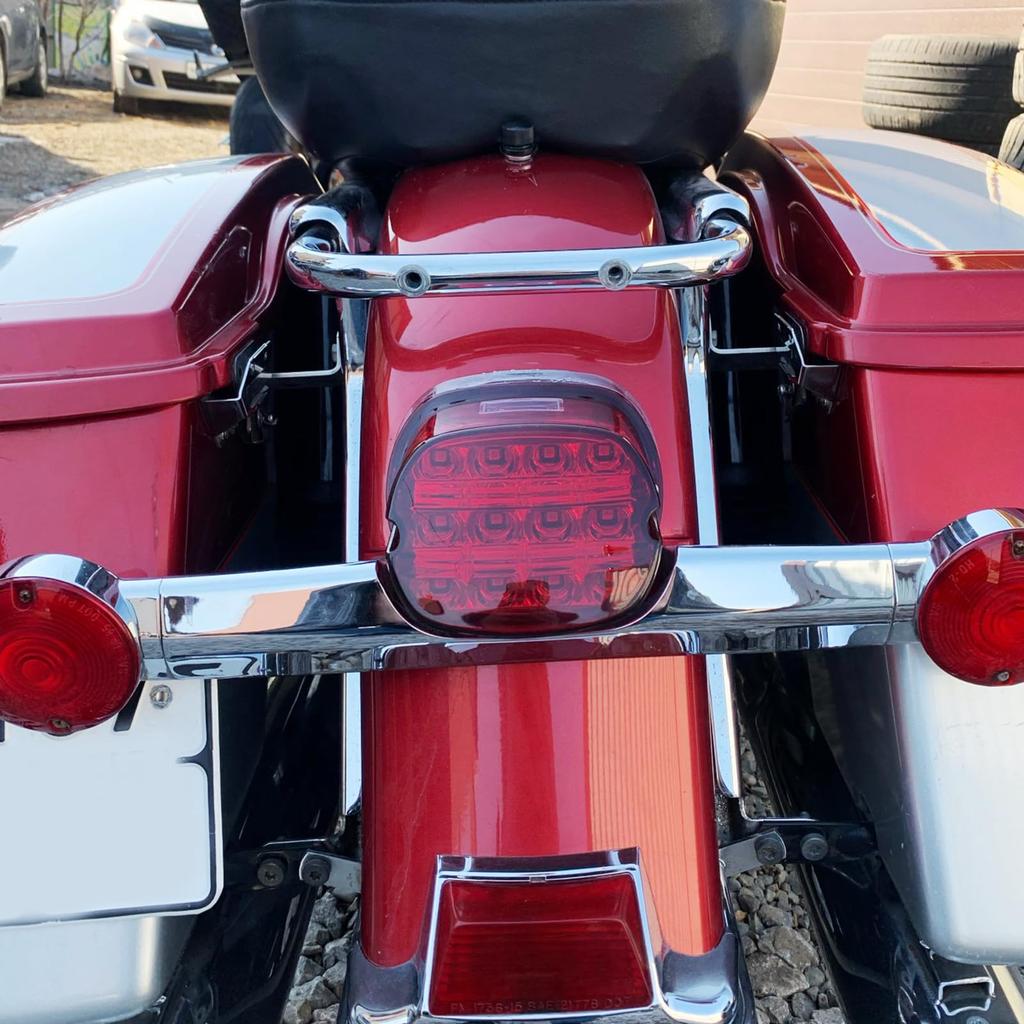 HCmotorku Motocyklové zadní světlo LED Brzdové Směrové Integrované Zadní světlo Denní světlo Multifunkční