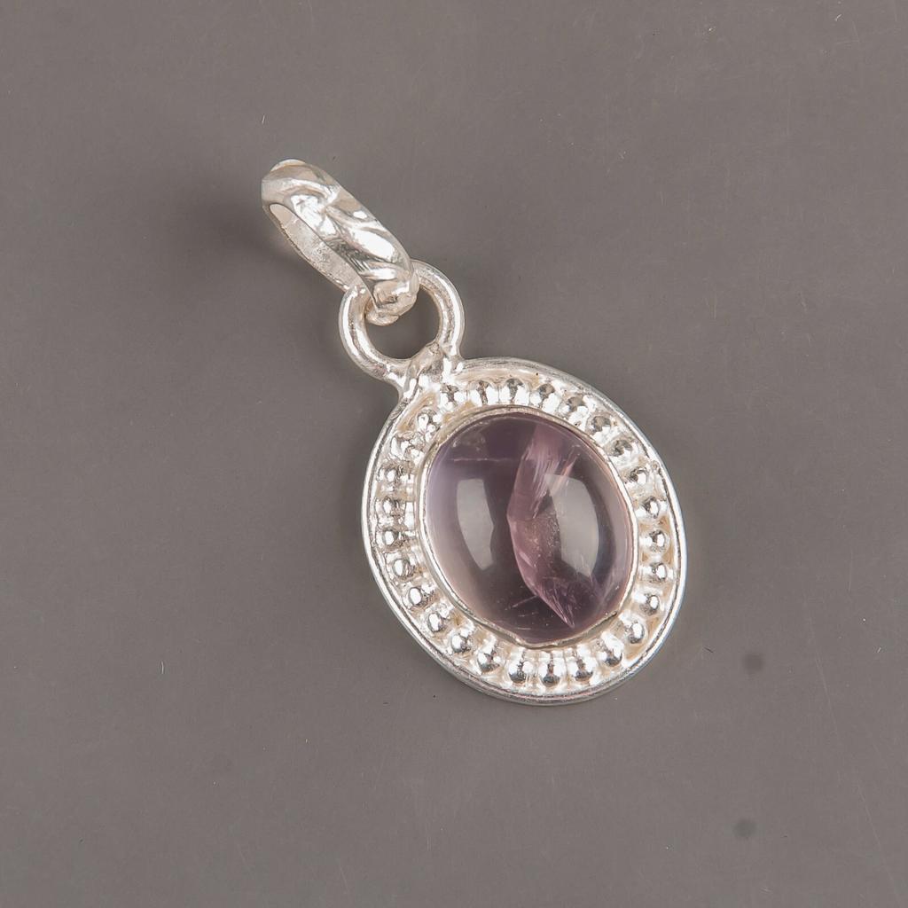 Natural Ametrine Gemstone 925 Sterling Silver Jewelry Handmade Pendant 1.20" PP-7-19